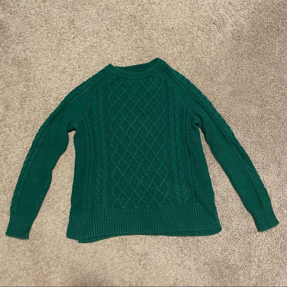 Cable-Knit Sweater